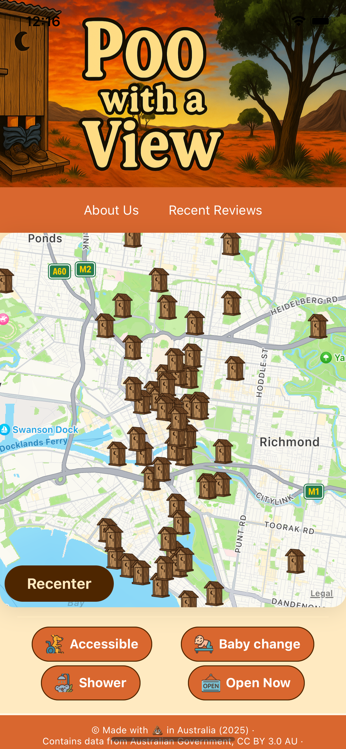 App screenshot
